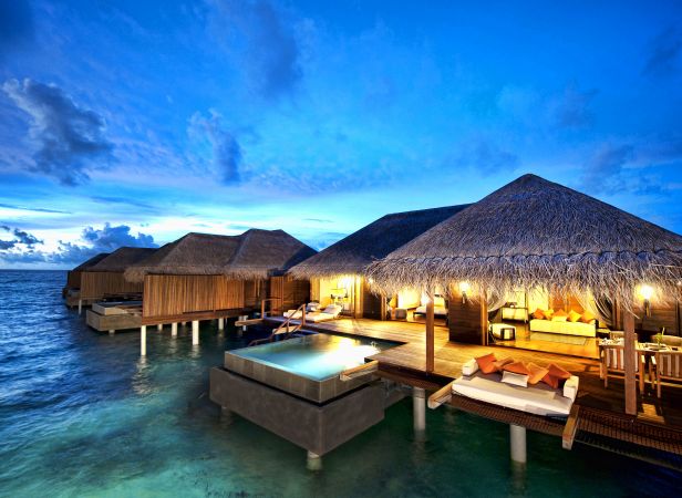 Paradise Island and Hulhumale Island